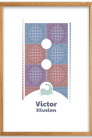 serigraphie inspiration Vasarely